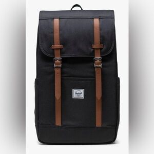 HERSCHEL SUPPLY CO. BRAND NEW W/O TAGS ‘Retreat’ backpack in black/brown